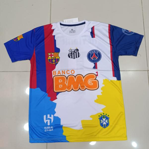 Neymar JR GOAT Limited Edition Jersey, Neymar Mix Club All Club Jersey