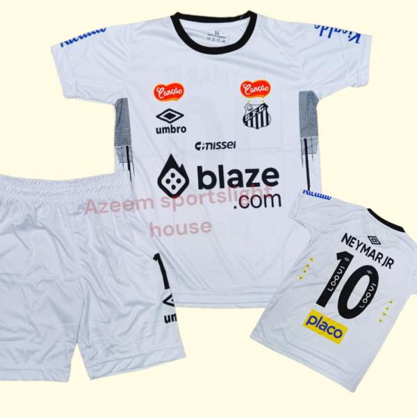 Santos FC Naymar soccer football kit kid
