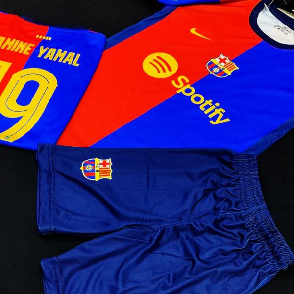 Limine yamal fc barcelona football  kit for kid