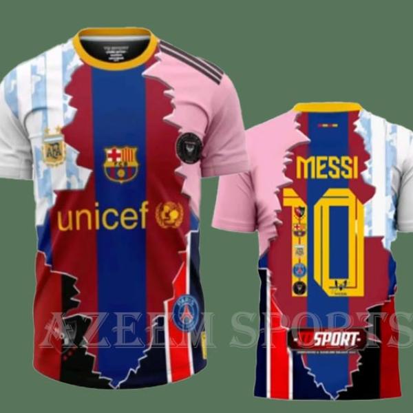 Men's Lionel Messi all club mix shirt