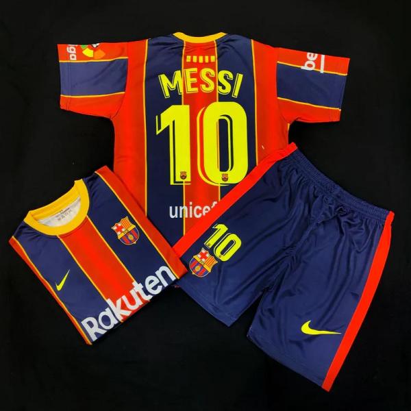 Messi Barcelona Football Kit ⚽ Summer Jersey 5-13 year